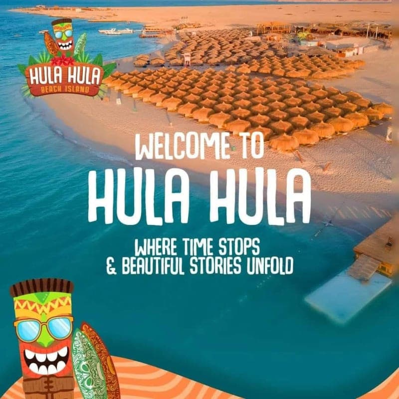 Hula Hula Insel Schnorchelausflug mit Transfer ab Hurghada