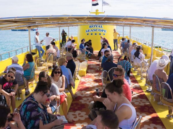 🚤Glasbodenboot Hurghada + Schnorcheln (30 Minuten) | Top-Ausflug im Roten Meer