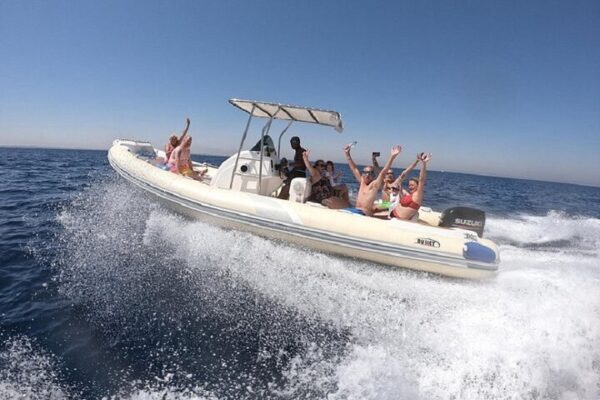 🚤 Privater Speedboot Ausflug in Hurghada Schnorcheln an Korallenriffen &  Sonnenuntergang