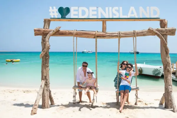 🐠 Schnorcheln in Hurghada: Eden Island Tagesausflug 🏝️