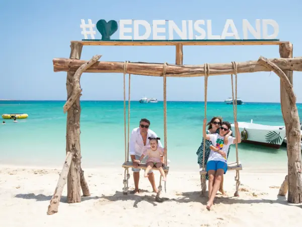 🐠 Schnorcheln in Hurghada: Eden Island Tagesausflug 🏝️