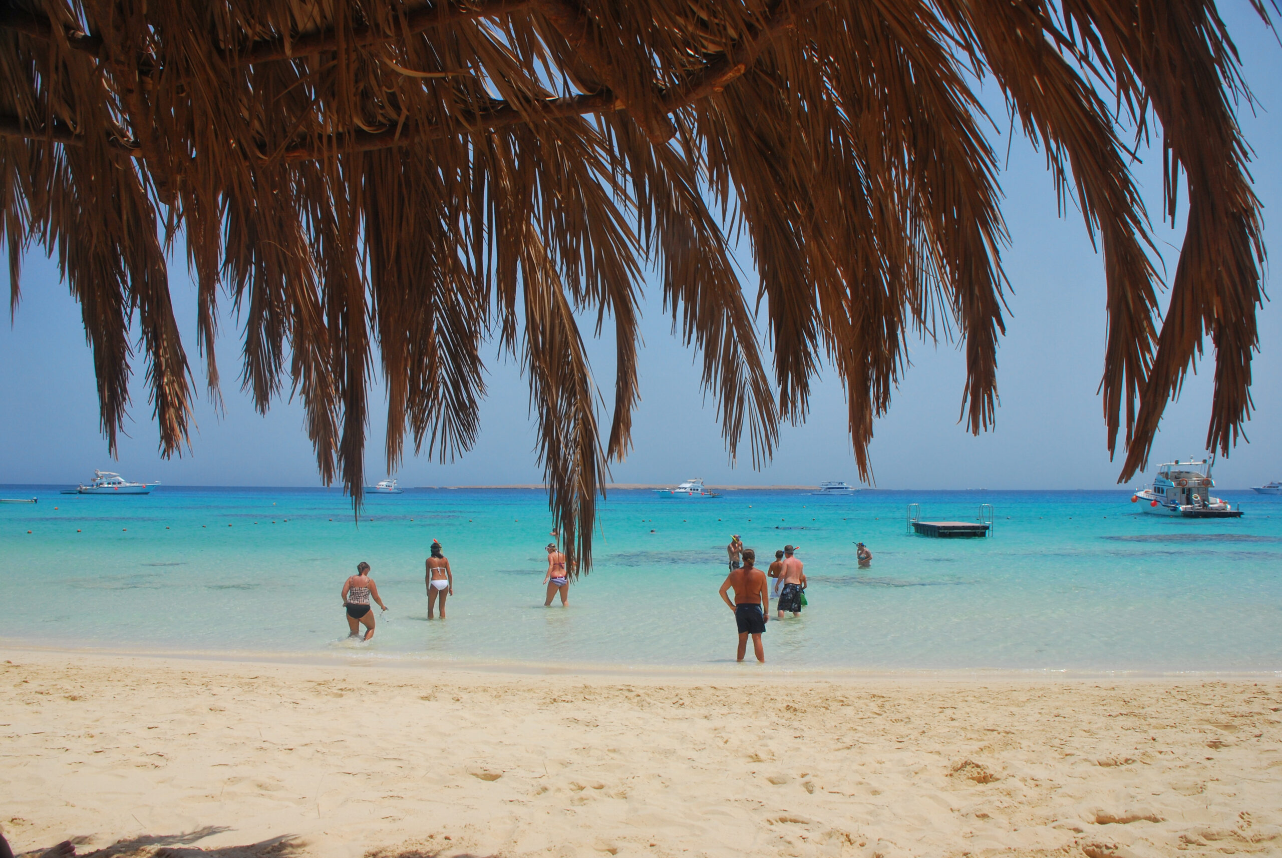 Palm beach, sand, sea and sun, holidays